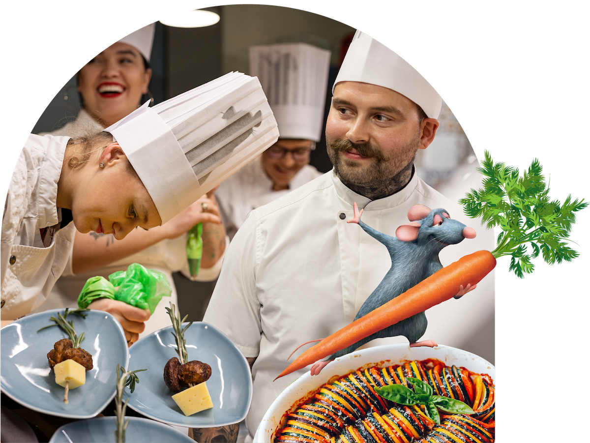 ratatouille vakarienė toli nuo klasikos